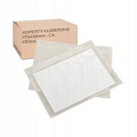 Przylgi, koperty kurierskie kangurki c6 100szt mocne