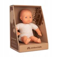 Miniland Европейская кукла с мягким животом 32 см мягкая
