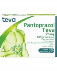 Pantoprazol Teva 20 mg 14 tabletek refluks