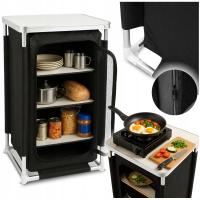 Кухонный походный шкаф для кемпинга с столешницей складной кухонный шкаф для одежды