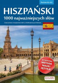 1000 najważniejszych słów. Hiszpański. Poz. A1-A2