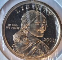 Indianka 2006 - Native American Sacagawea Dollar S