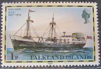 Falklandy brytyjskie stary znaczek (6/11