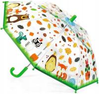 Parasol przeciwdeszczowy dla Dzieci Leśne zwierzątka jesienne liście Djeco
