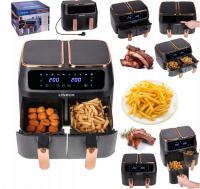 Frytkownica beztłuszczowa Linbox 8001 BLACK 2500 W 8 l