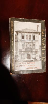 MURANO SALVIATI SZKŁO -BROSZURA UNIKAT,