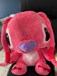 Лило и Стич плюшевый мишка 80 см розовый талисман игрушка мягкая игрушка ангел