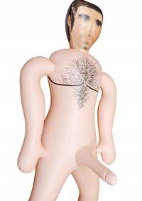 НАДУВНАЯ МУЖСКАЯ КУКЛА - МУЖЧИНА С ПЕНИСОМ 18 СМ