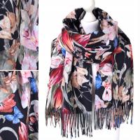 CIEPŁY DUŻY SZAL damski WYJĄTKOWY WZÓR szalik chusta elegancki PIĘKNE KOLOR