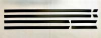 Listwa drzwiowa Pawa czarna PCV do BMW E34 1988-1996 8 szt.
