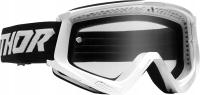 GOGLE CROSSOWE THOR COMBAT RACER WHITE/BLACK