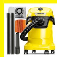 Мощный промышленный пылесос KARCHER WD3 V17/4/20 1000 Вт для влажной и сухой уборки