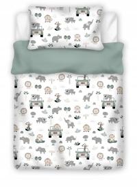 POŚCIEL DWUSTRONNA 2-elem. 100x160 - poszewki do łóżeczka *dużo wzorów