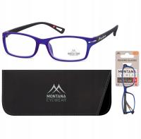 Okulary do czytania korekcyjne plusy etui +2.50 Montana damskie męskie