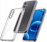 Etui do Samsung Galaxy A36 5G WZMACNIANE CLEAR CASE 2MM + Szkło 9H