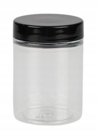 Контейнер JAR PET 100 мл черная крышка