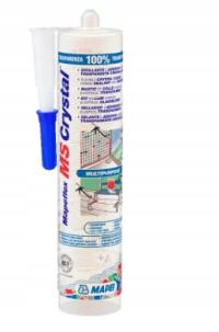 Гибридный герметик и клей MAPEFLEX MS CRYSTAL 300ml MAPEI бесцветный