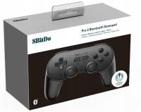 8BitDo Pro 2 Black v2 Hall Effect Pad Bluetooth Android Apple PC Switch