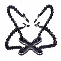 Uchwyt do lutowania płytek drukowanych z trzeciej ręki, 4 elastyczne ramię z aligatorem