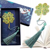 Zakładka do książki metalowa KONICZYNKA dla czytelników W PUDEŁKU PREZENT