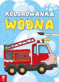 Kolorowanka wodna. Pojazdy