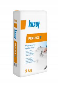 Klej do płyt gk gipsowy montażowy Perlfix T KNAUF 5 kg bardzo mocny