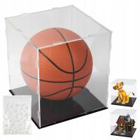 AKRYLOWE PUDEŁKO WYSTAWOWE NA FIGURKI SPORTOWE KOSZYKÓWKA PIŁKA