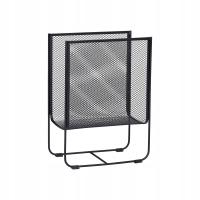 Hübsch NORDIC Gazetnik Stojak na Magazyny - Czarny