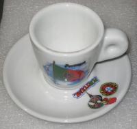 PORTUGALIA - OZDOBNA FILIŻANKA + SPODEK - GADŻET