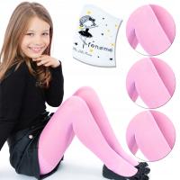 Набор из 3хрозовые колготки для девочек 20den MAT Fenome Польша первое качество