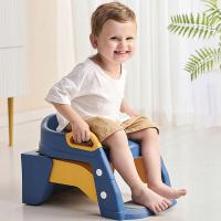 Wielofunkcyjna deska sedesowa dla dzieci z antypoślizgowym stopniem