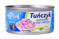ТУНЕЦ, ИЗМЕЛЬЧЕННЫЙ В МАСЛЕ ROS. 185 Г НЕПТУН