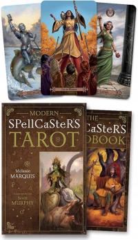 KARTY DO GRY TAROTA ZESTAW KART DO WRÓŻENIA MODERN SPELLCASTERS TAROT