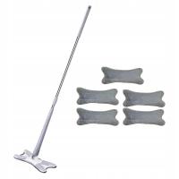 Mop płaski z mikrofibry Narzędzia do czyszczenia gospodarstwa domowego Mop płaski na mokro i na sucho x