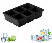 FORMA SILIKONOWA DO LODU KOSTEK NA DUŻE KOSTKI LODU DRINKÓW LÓD FOREMKA XL
