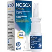 NOSOX Classic 0,05%, aerozol do nosa, 10 ml