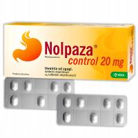 Nolpaza Control 20 mg, 14 tabletek dojelitowych, leczenie refluksu przełyku