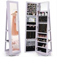 Szafka na biżuterię Toaletka z lustrem do makijażu 39 x 161 x 39cm