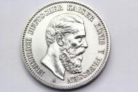 * 2 МАРКА KAISERREICH ПРУССИЯ 1888 ФРИДРИХ СТАН 1-