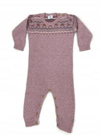HUST&CLAIRE kombinezon rampers piżamka sweterkowy bawełna 74