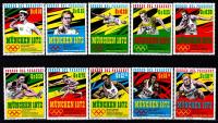 Paragwaj / 2166-2175 ( Sport - Igrzyska Olimpijskie – Monachium (1972)