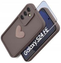 Plecki KrainaGSM do Samsung Galaxy S24 FE brązowy