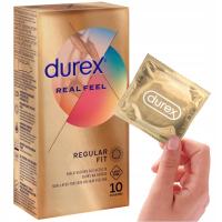 Презервативы Durex REAL FEEL без латекса классические увлажненные 10 шт.