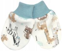 Лапки неприкрытые детские перчатки хлопок / 59i