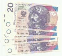 20 золотых 2016 серия br состояние UNC