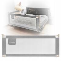 PRIMABOBO классический 200 см детская кровать безопасности барьер высокий серый