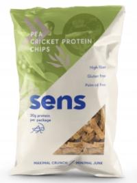 SENS - протеиновые чипсы из сверчков-натуральный вкус-80 г