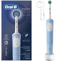 ELEKTRYCZNA SZCZOTECZKA DO ZĘBÓW ORAL-B VITALITY PRO D103 BLUE + OSŁONKA