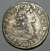 pw 15 krajcarów 1678 KB Kremnica - Leopold I