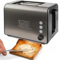 Toster Black&Decker BXTO900E srebrny/szary 900 W